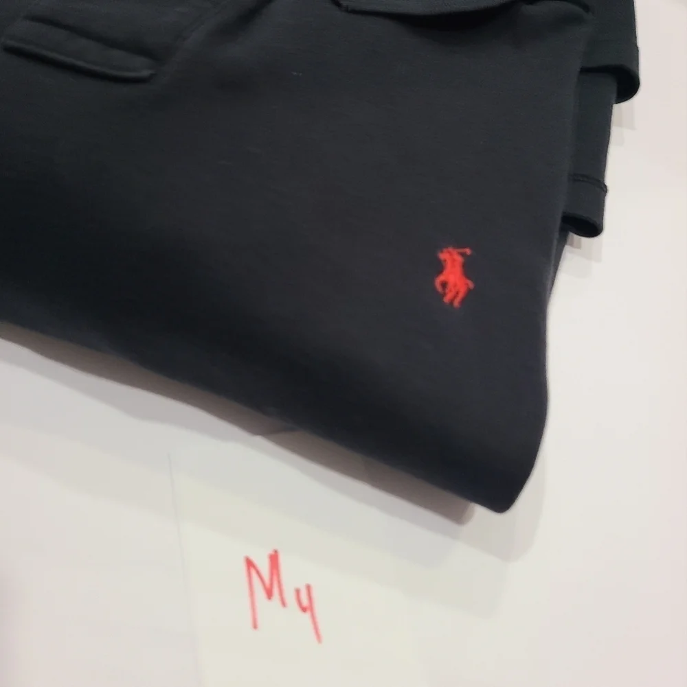 Polo by Ralph Lauren Men's Black Polo Shirt size 2XL